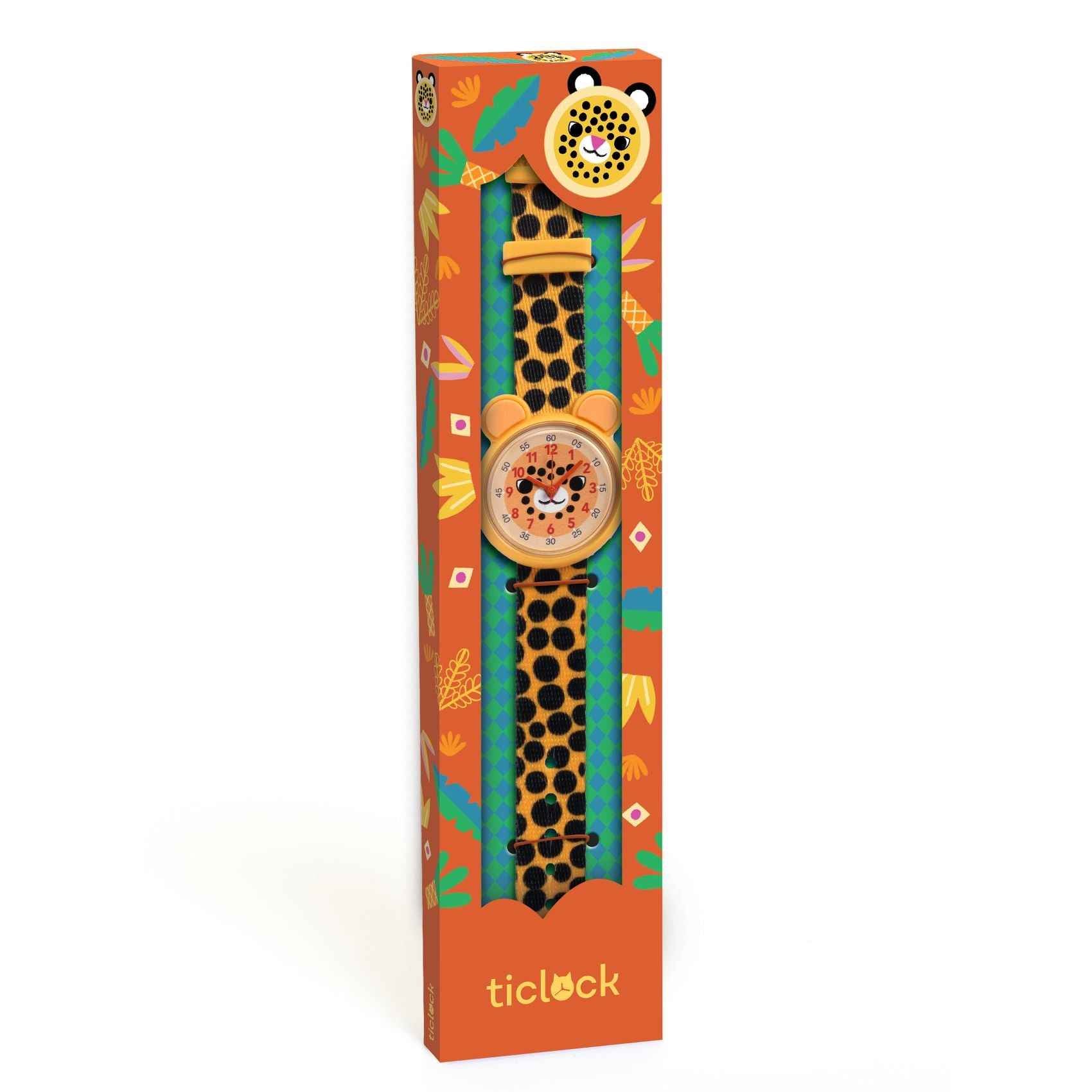 Djeco | horloge cheetah