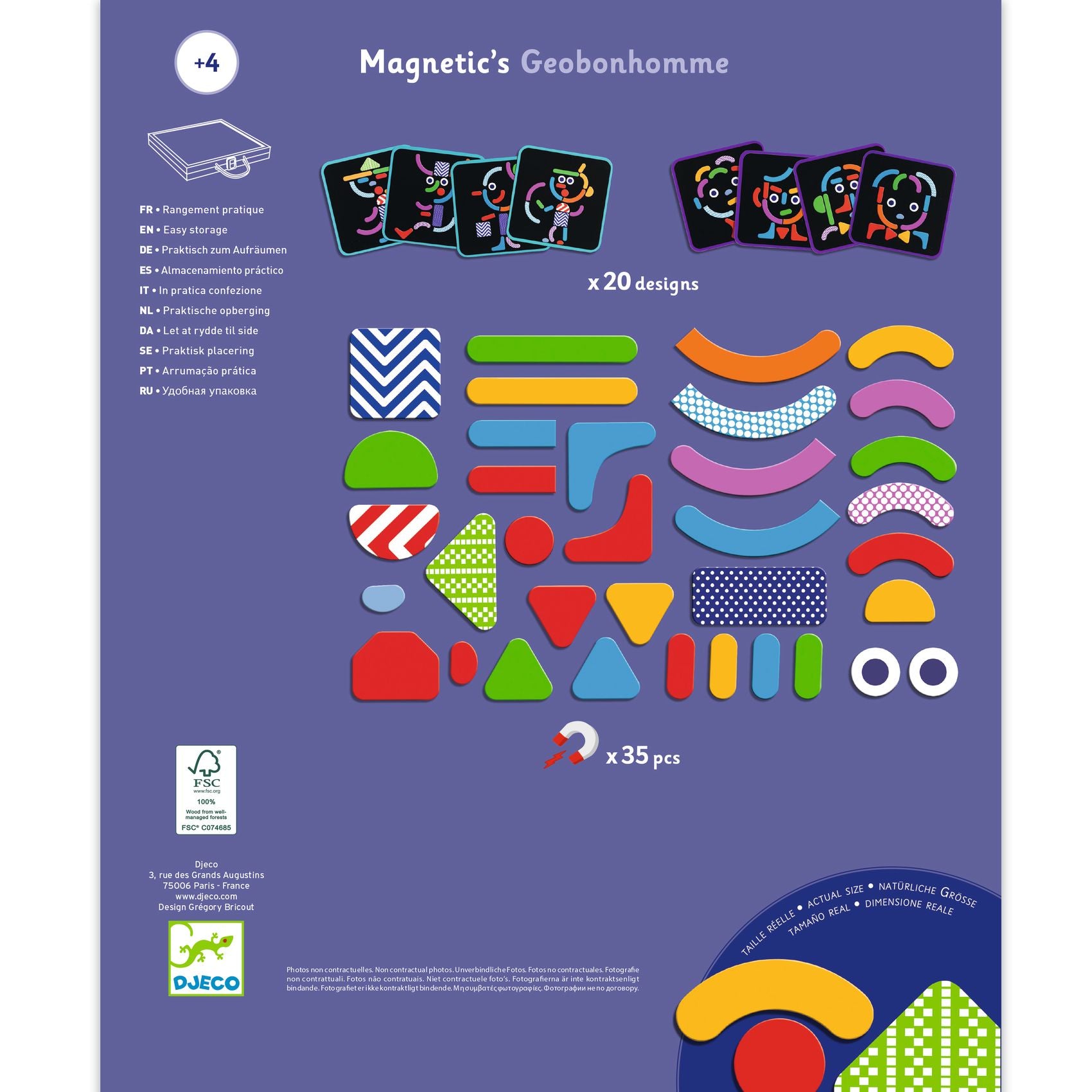 Djeco | geobonhomme