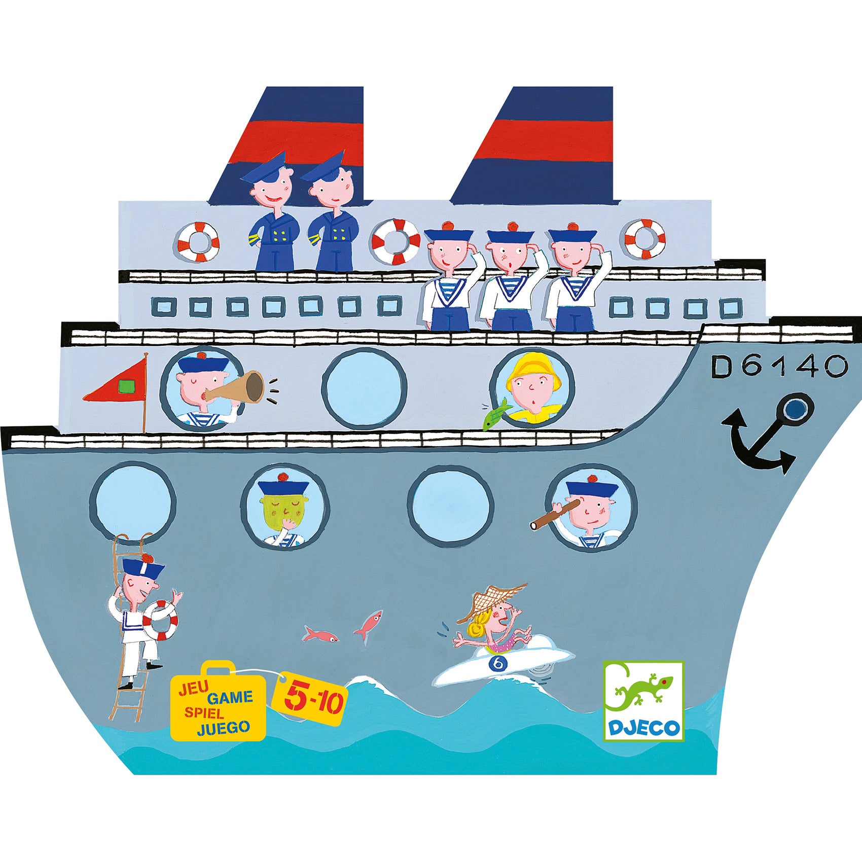 Djeco | zeeslag spel nomad naviplouf