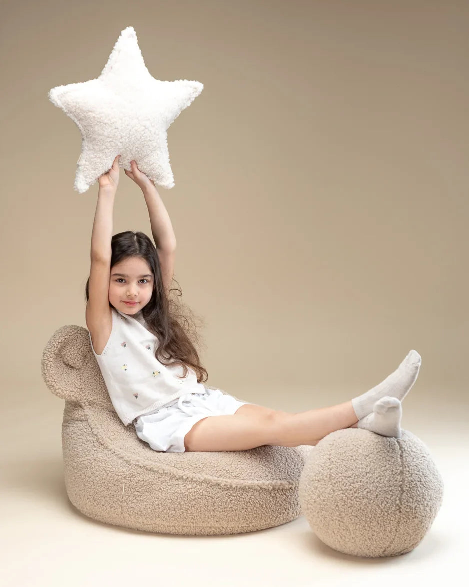 Wigiwama | Sierkussen Cream White Star 37x40cm