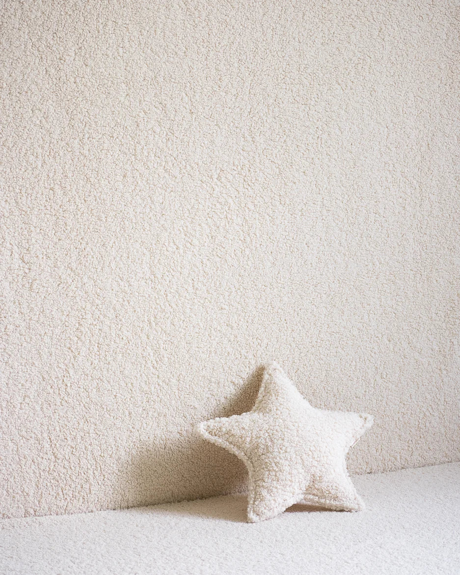 Wigiwama | Sierkussen Cream White Star 37x40cm