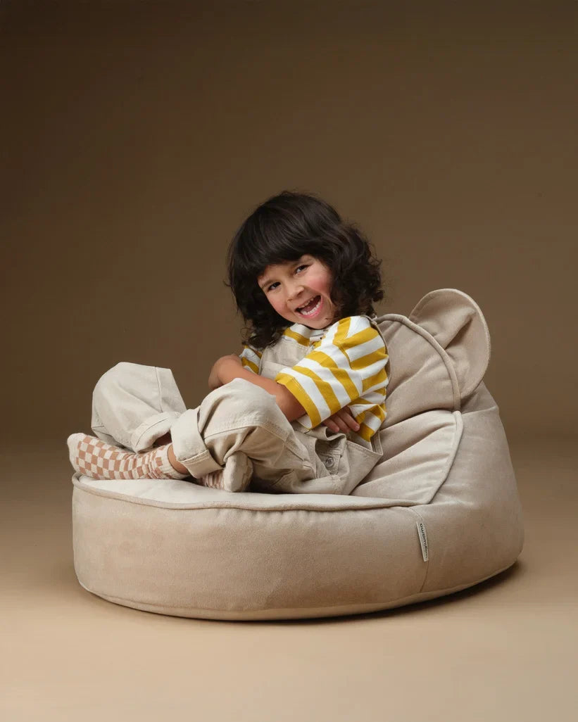 Wigiwama | Zitzak Bear Beanbag Dusty Beige