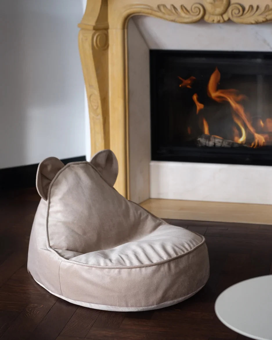 Wigiwama | Zitzak Bear Beanbag Dusty Beige