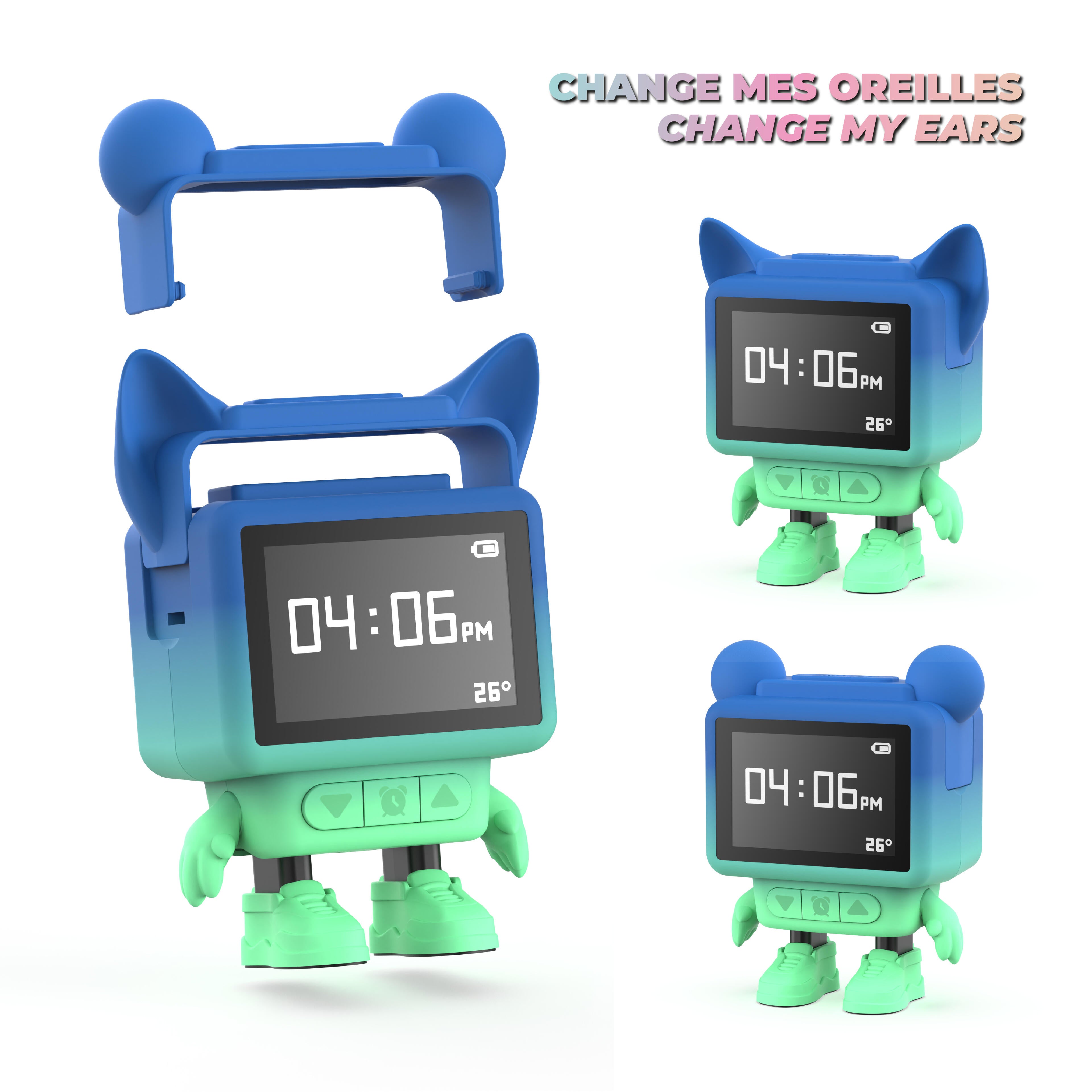 Mob | danicing clock blue