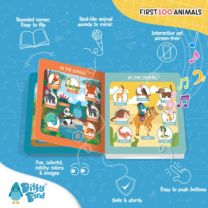 Ditty bird | first 100 animals