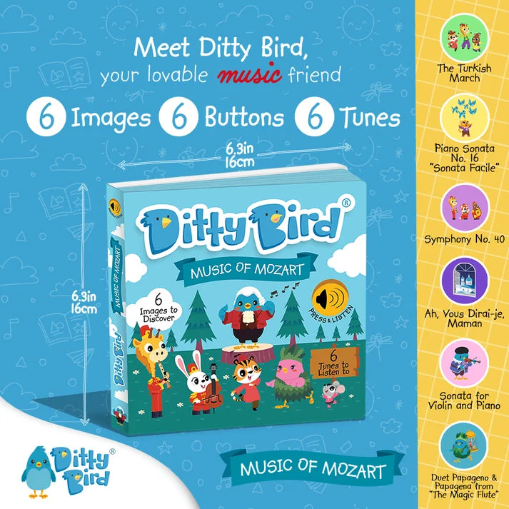 Ditty bird | music of mozart