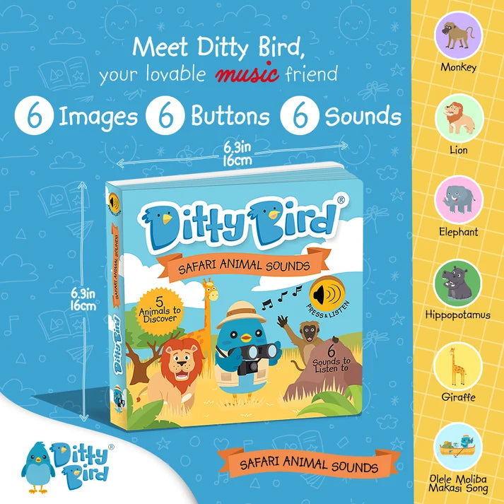 Ditty bird | safari animals sounds