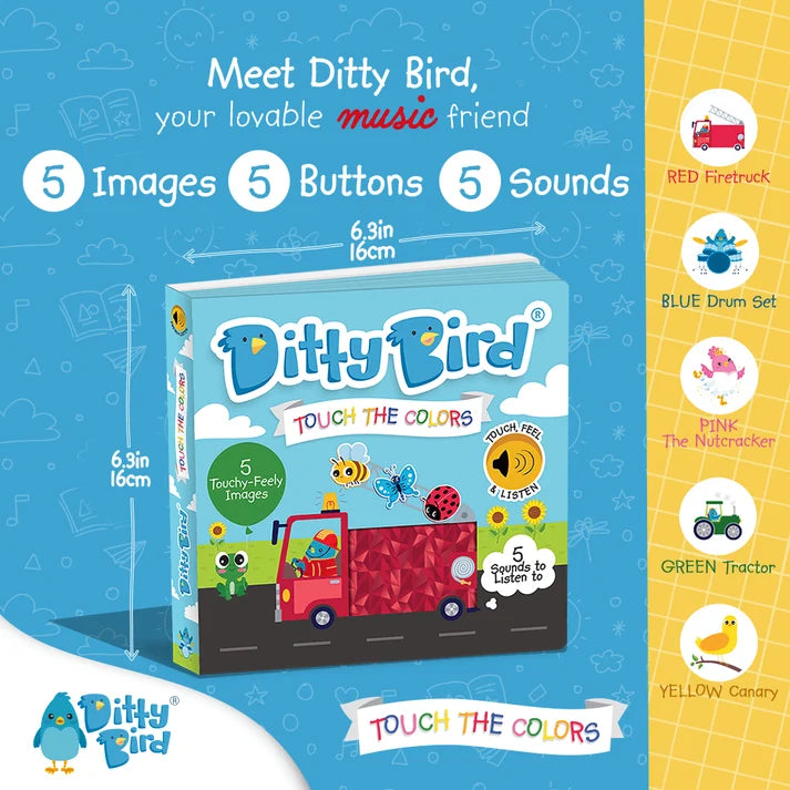 Ditty bird | touch the colors