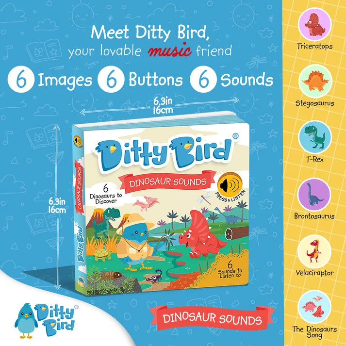 Ditty bird | dinosaur sounds