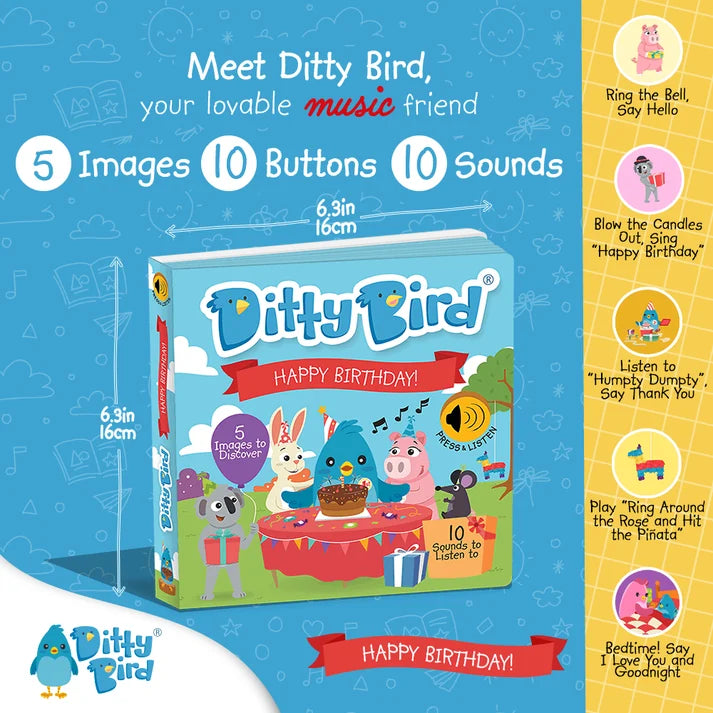 Ditty bird | happy birthday
