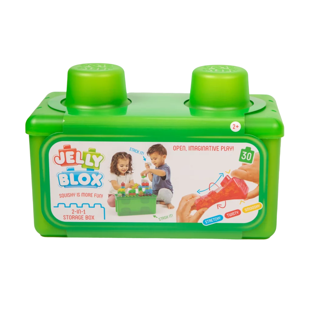 Jelly Blox | Boîte de rangement 2-en-1