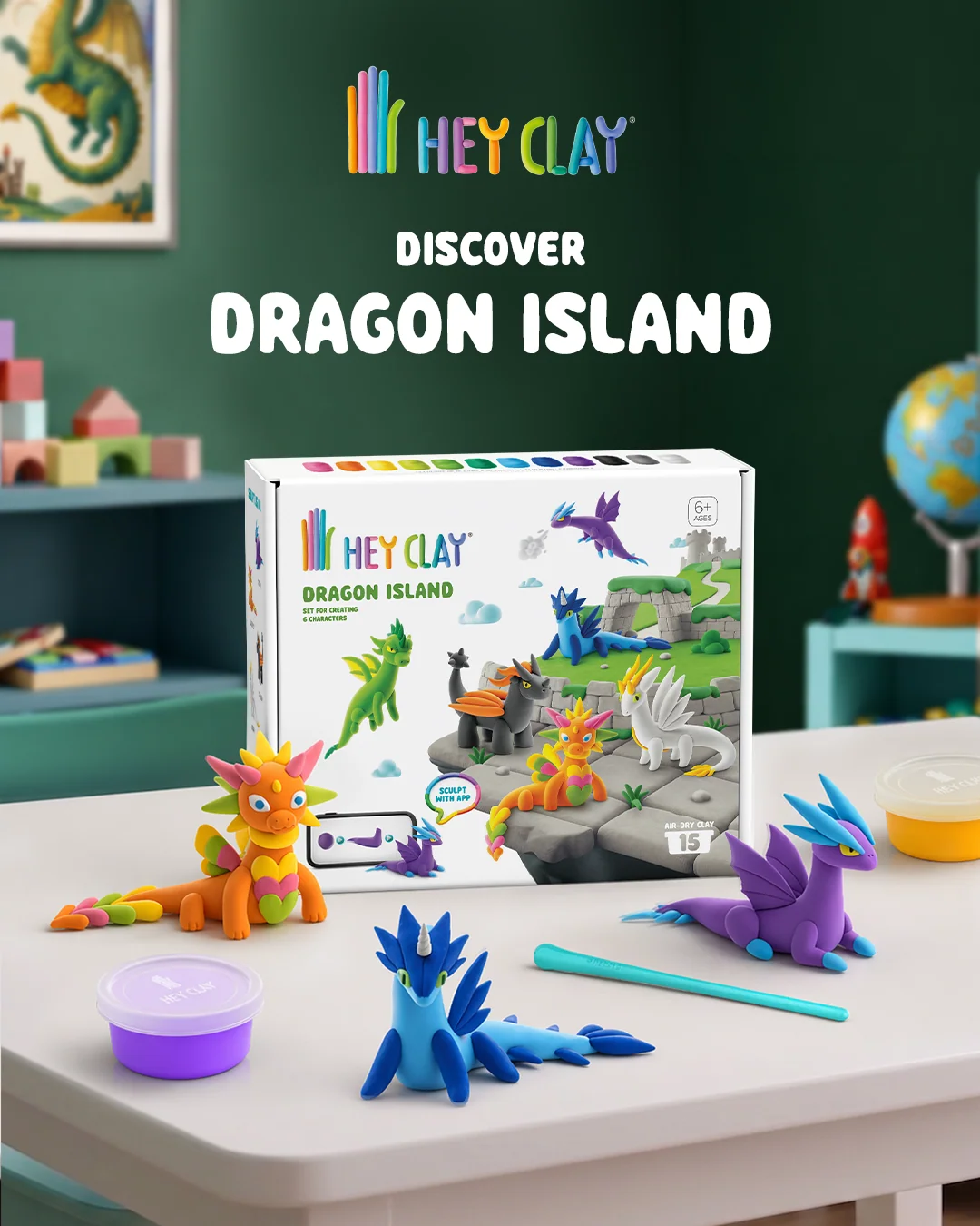 Hey Clay | dragon island