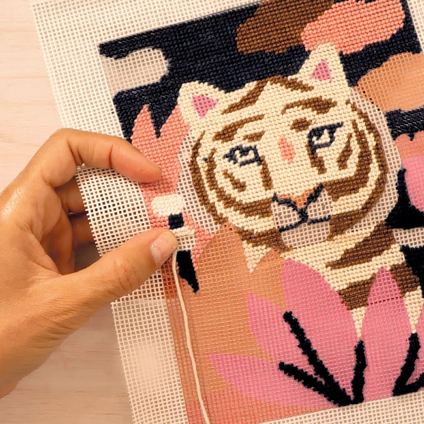 Djeco | atelier 64, borduren op stramien