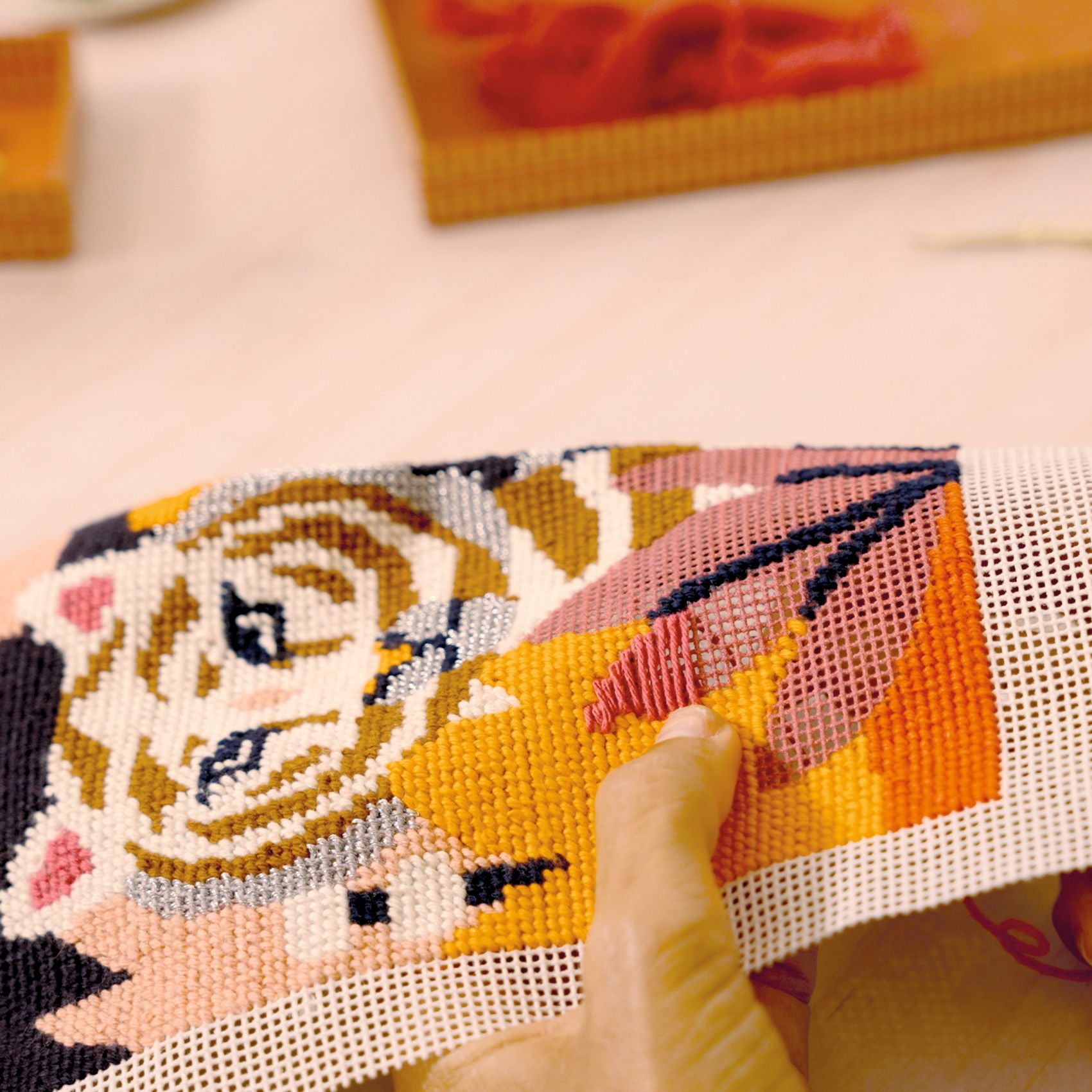 Djeco | atelier 64, borduren op stramien