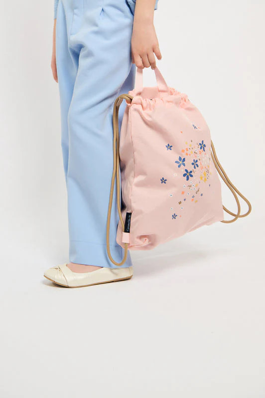 Caramel et cie | gymtas stella rose pale pink