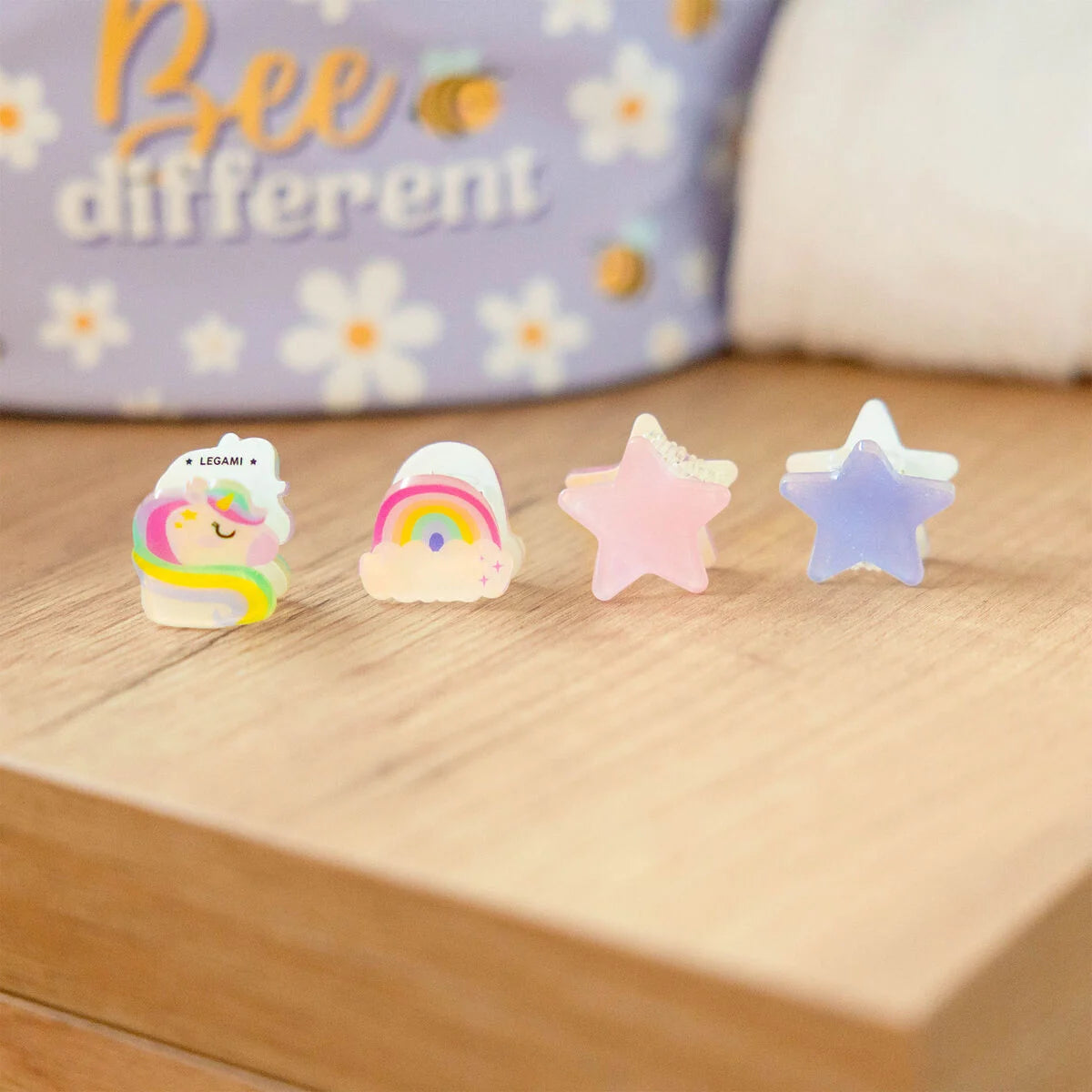 Legami | Haarspeld Unicorn Clip Me Up! 4-delig