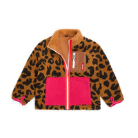 Hello Hossy | mama fleecevest leopard