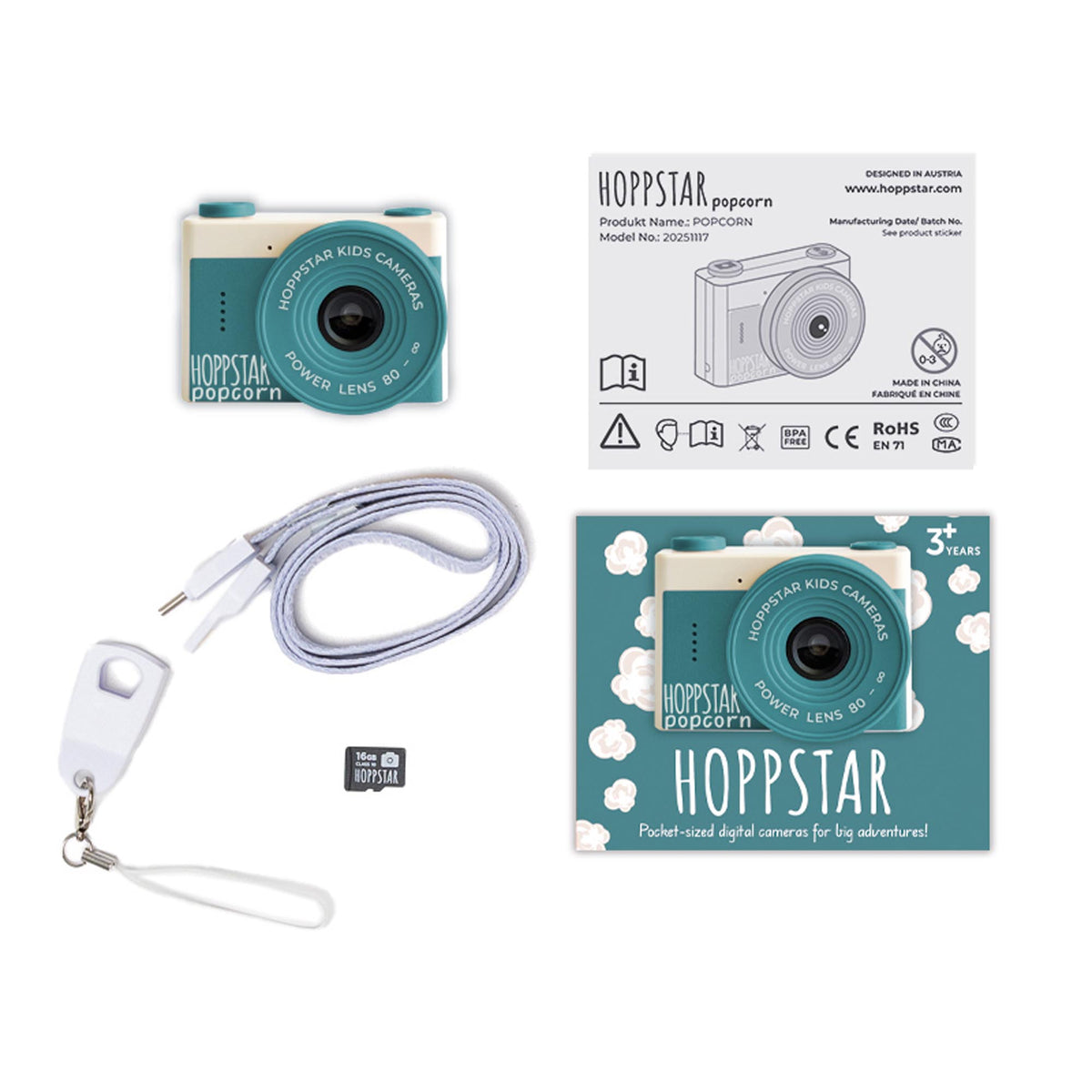 Hoppstar | camera popcorn bay