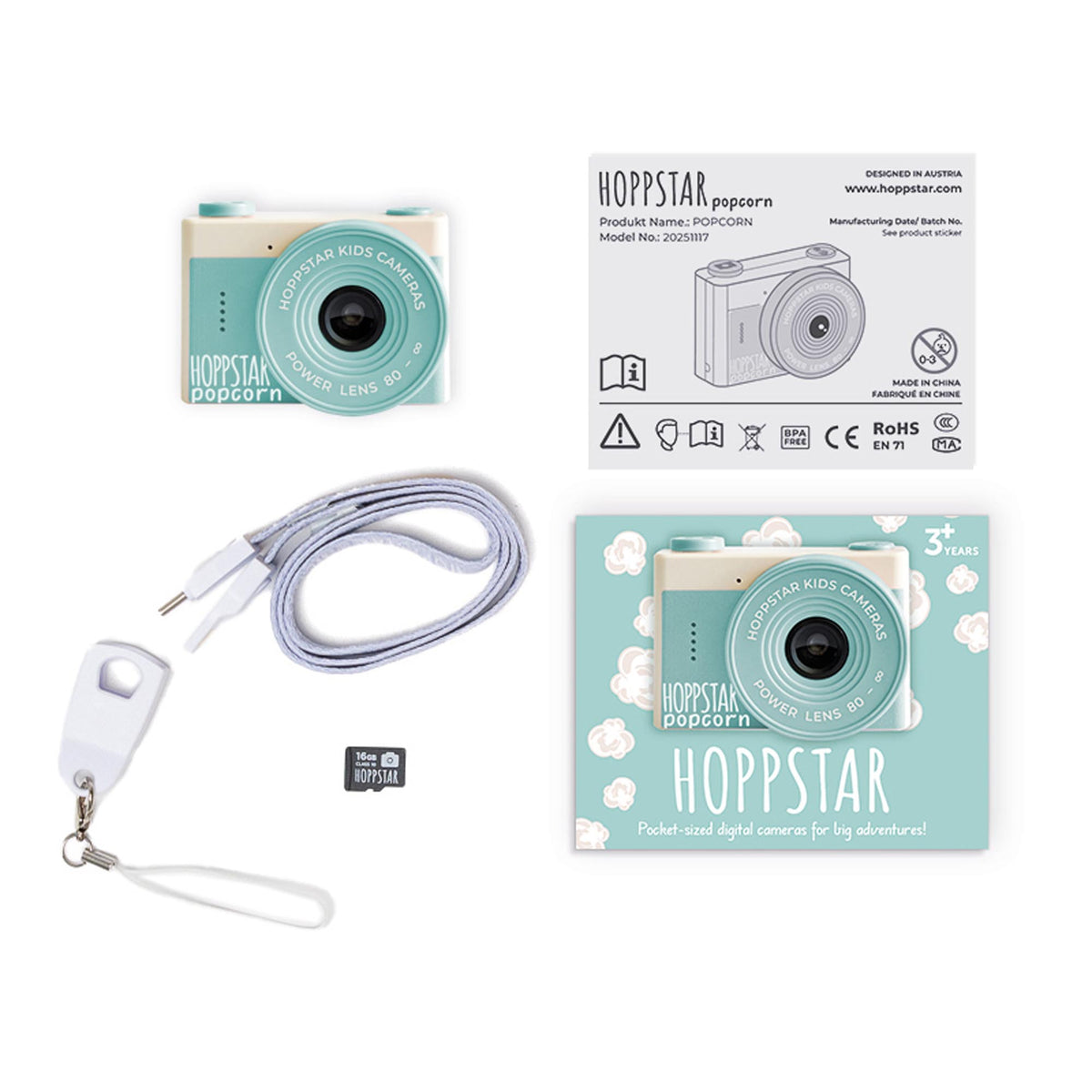 Hoppstar | camera popcorn breeze
