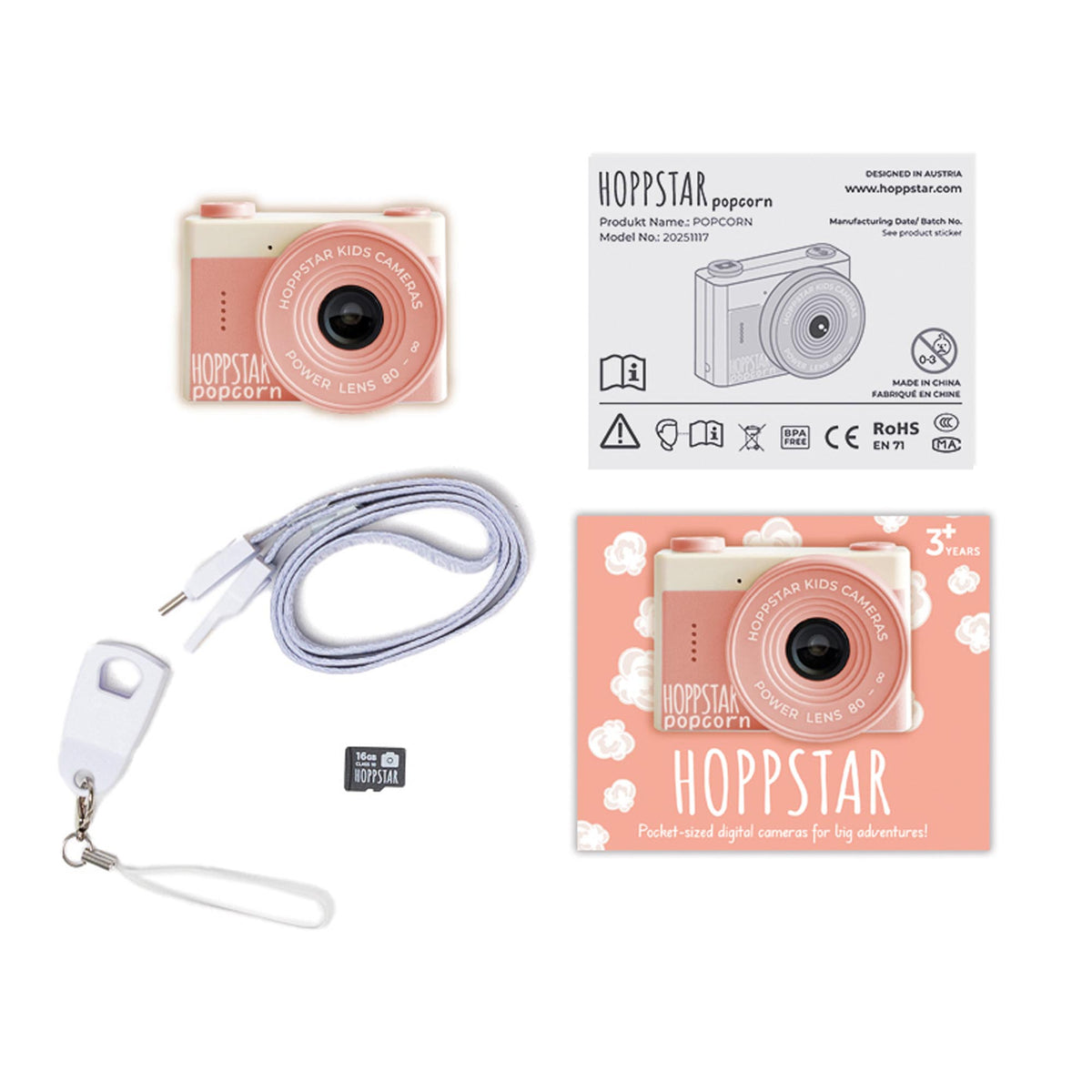 Hoppstar | camera popcorn sorbet