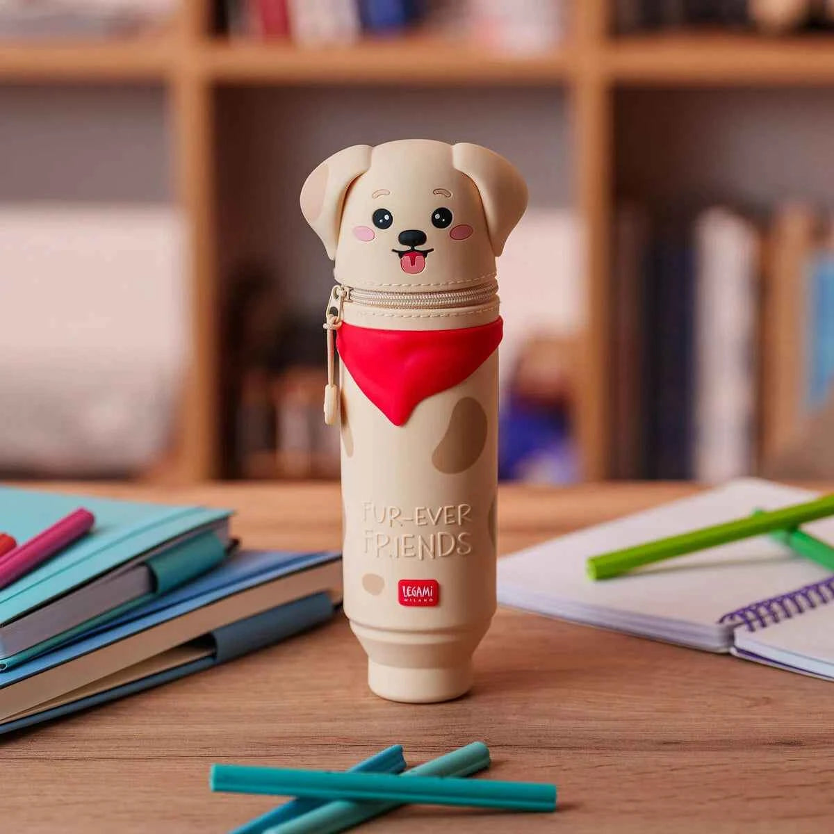 Legami | Pennenzak Kawaii Siliconen 2in1 - Golden