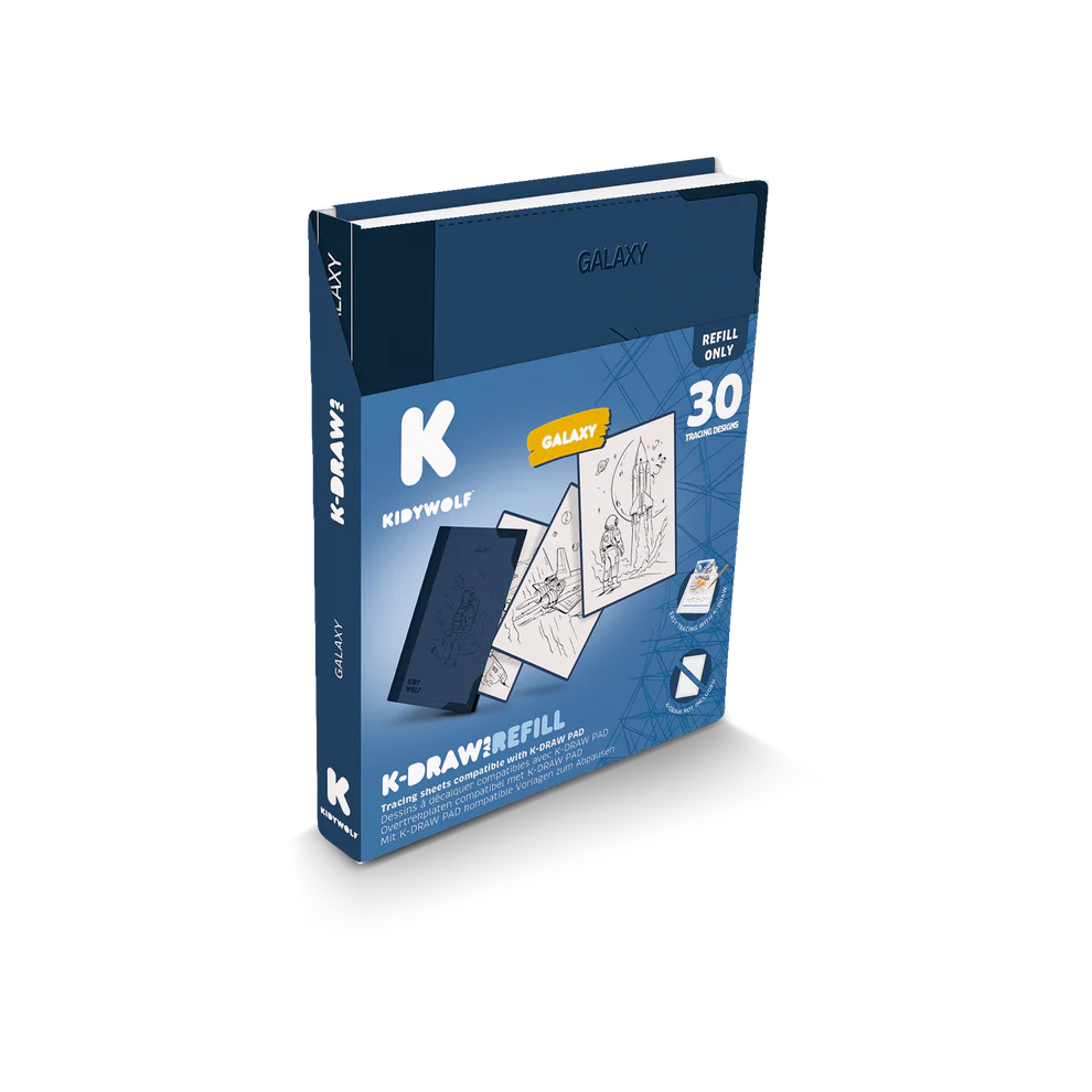 Kidywolf | K draw pad refill galaxy 10y+
