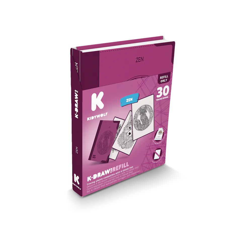 Kidywolf | K draw pad refill zen 10y+