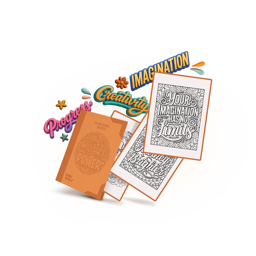 Kidywolf | K draw pad refill quote 10y+