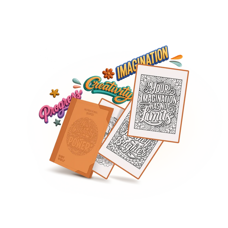 Kidywolf | K draw pad refill quote 10y+