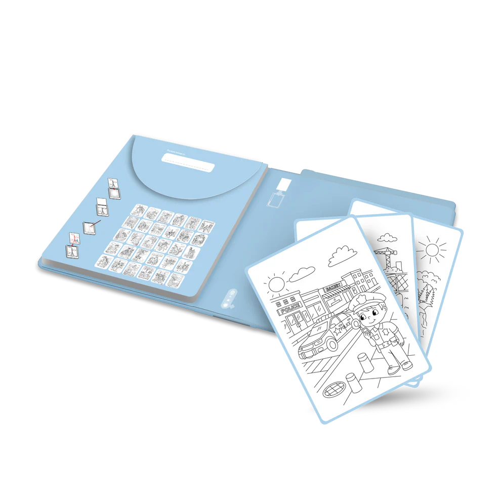 Kidywolf | Kidydraw pad refill everyday heroes 6y+