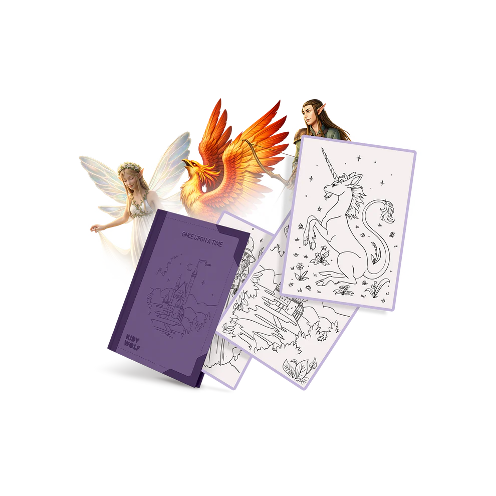 Kidywolf | kidydraw pad refill once upon a time 8y+