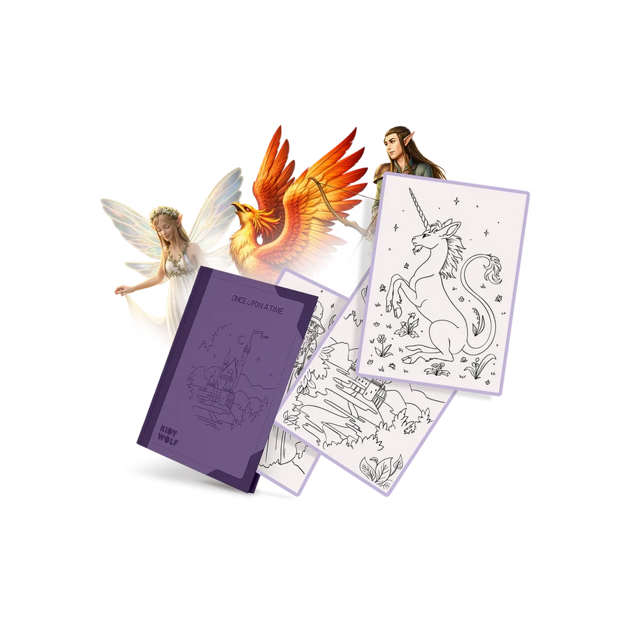 Kidywolf | kidydraw pad refill once upon a time 8y+