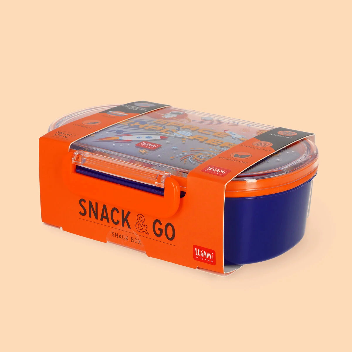Legami | Snackbox Space Snack & Go 500ml