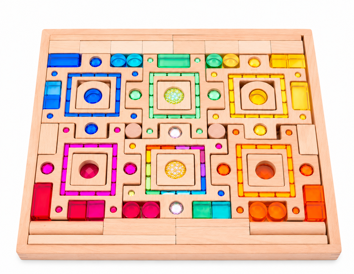 Tickit | edelsteen puzzelblokken