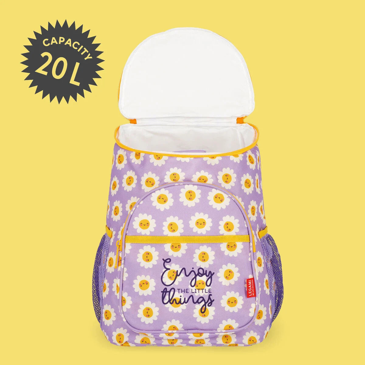 Legami | cooler backpack daisy