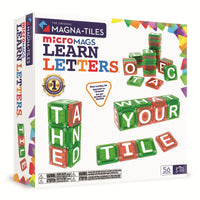 Magna-Tiles | micromags learn letters 56pcs