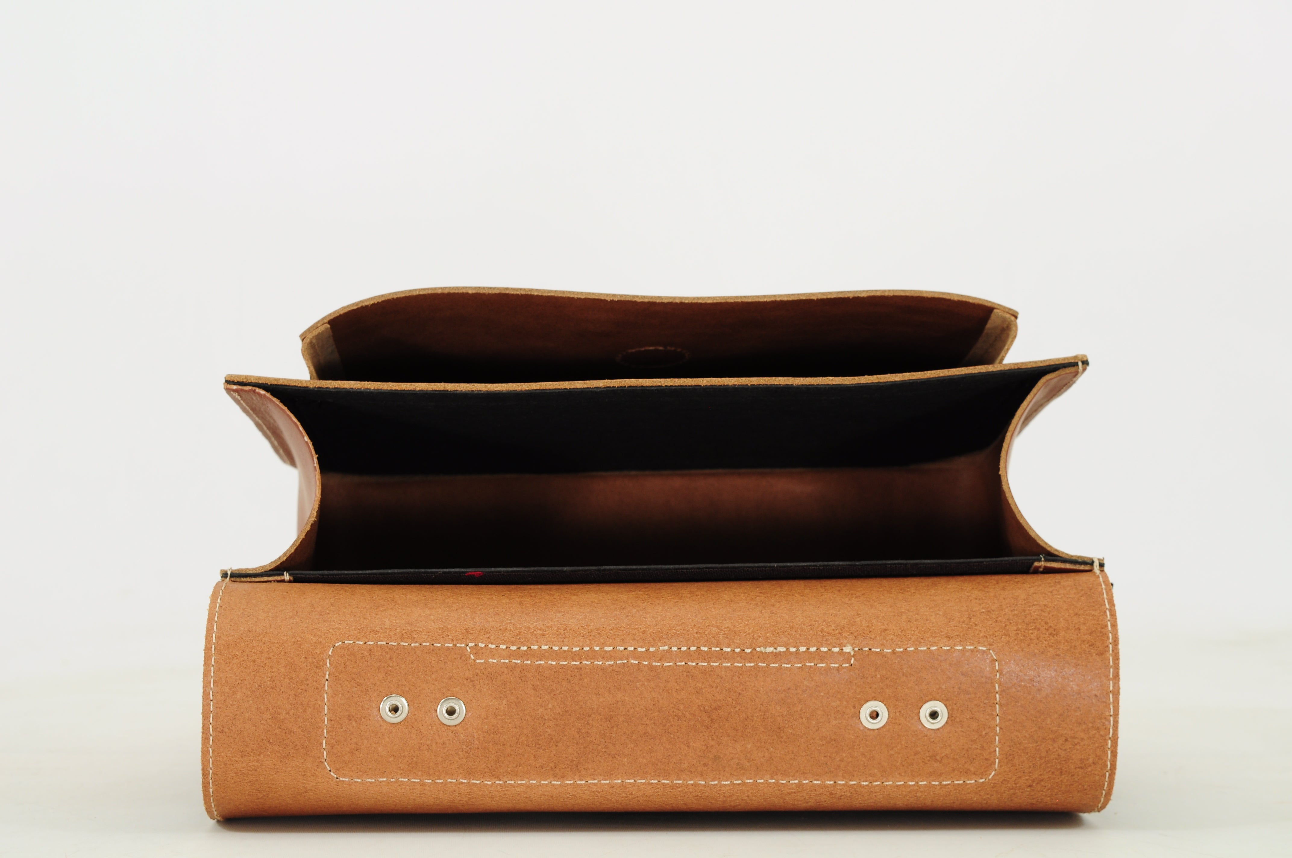 Own Stuff | Lederen kleuterboekentas chestnut