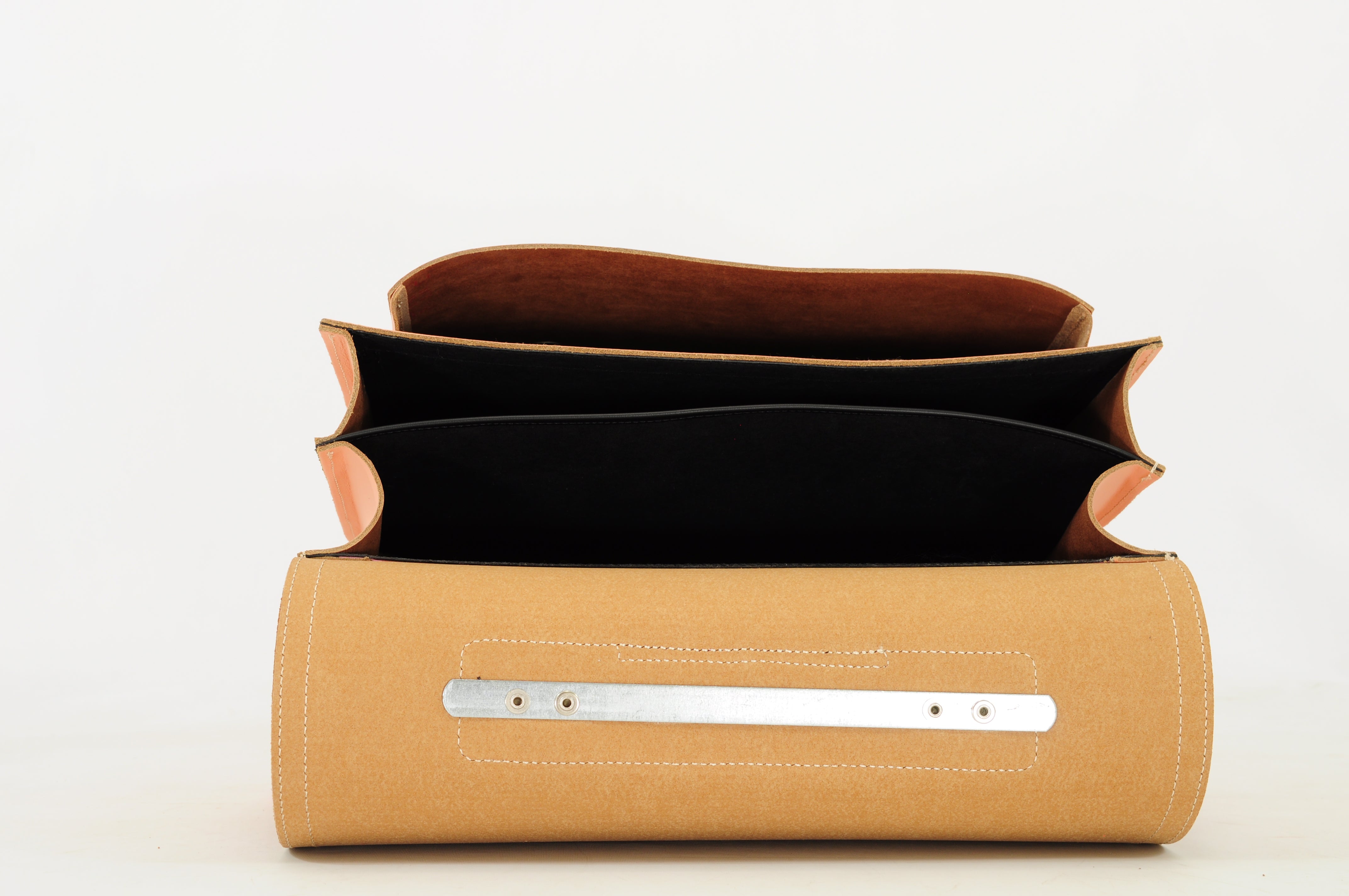 Own Stuff | Lederen boeketas classic beach peach