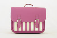 Own Stuff | lederen boekentas classic beach plum