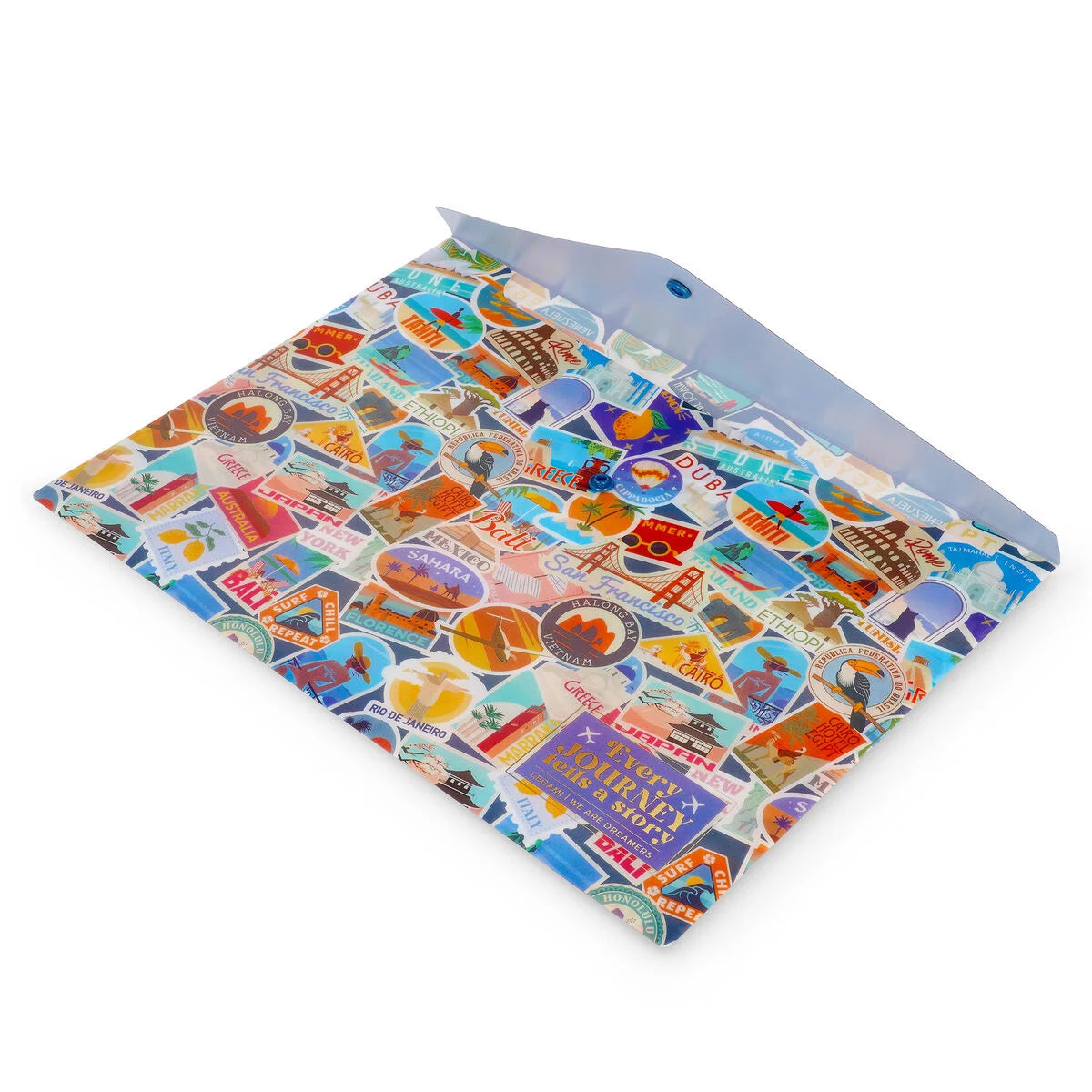 Legami | documentmap fold & order travel stickers