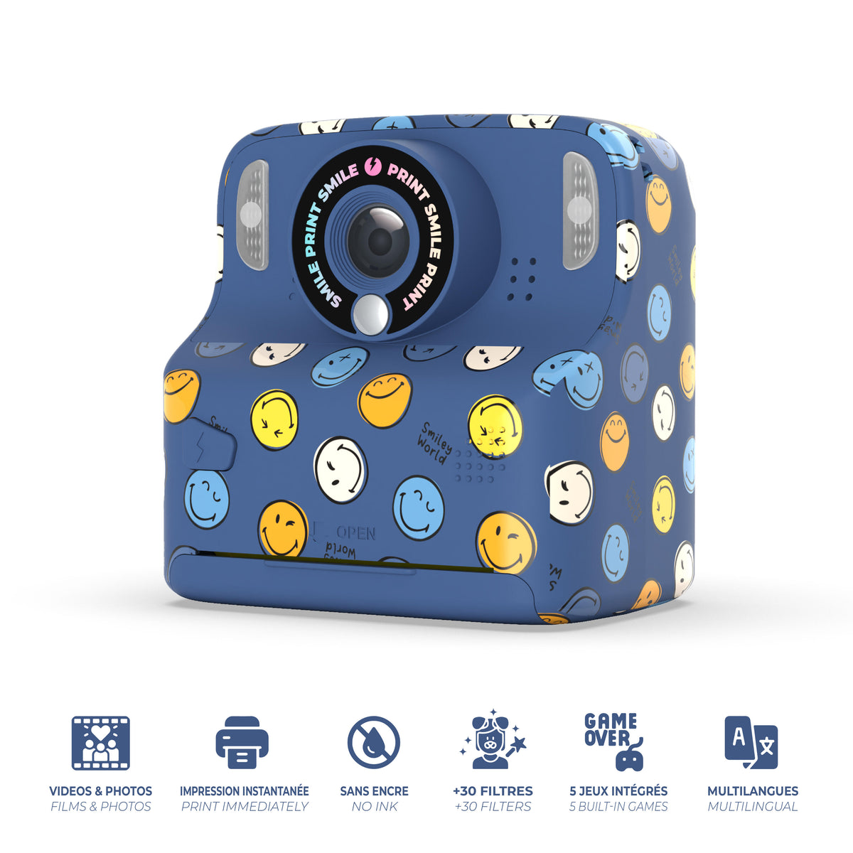 MOB | camera pixismiley smiley world blue