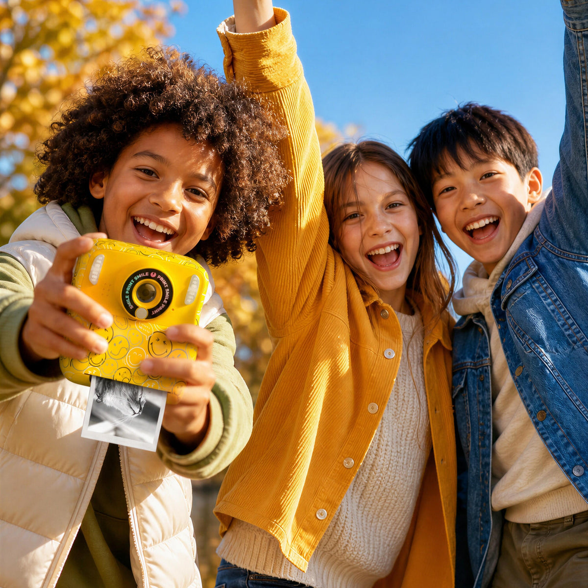 MOB | camera pixismiley smiley world yellow