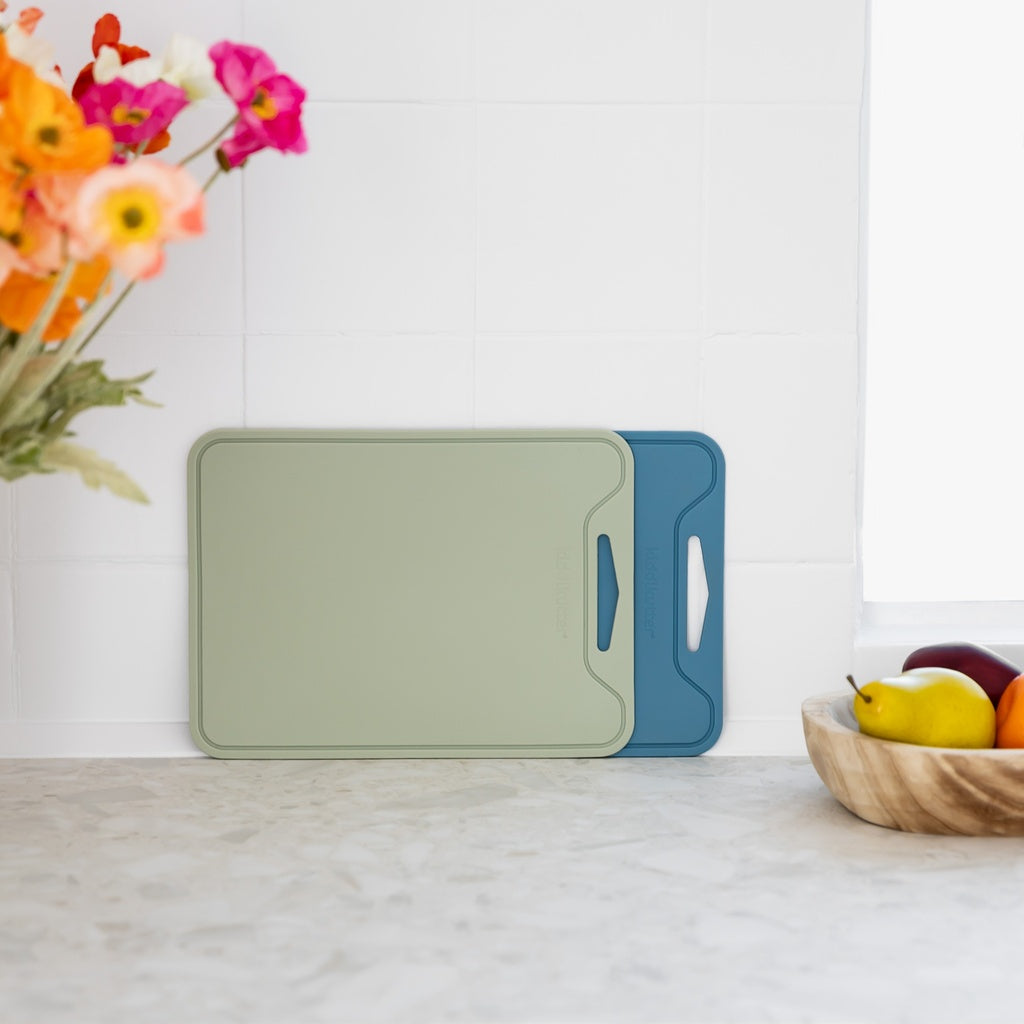 Kiddikutter | Snijplank Silicone Sage