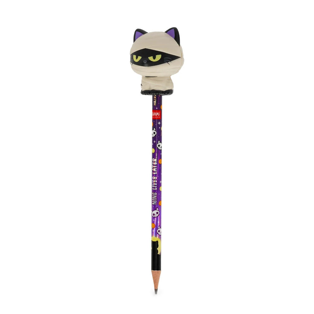 Legami | kitty squeezies pencil with squishy