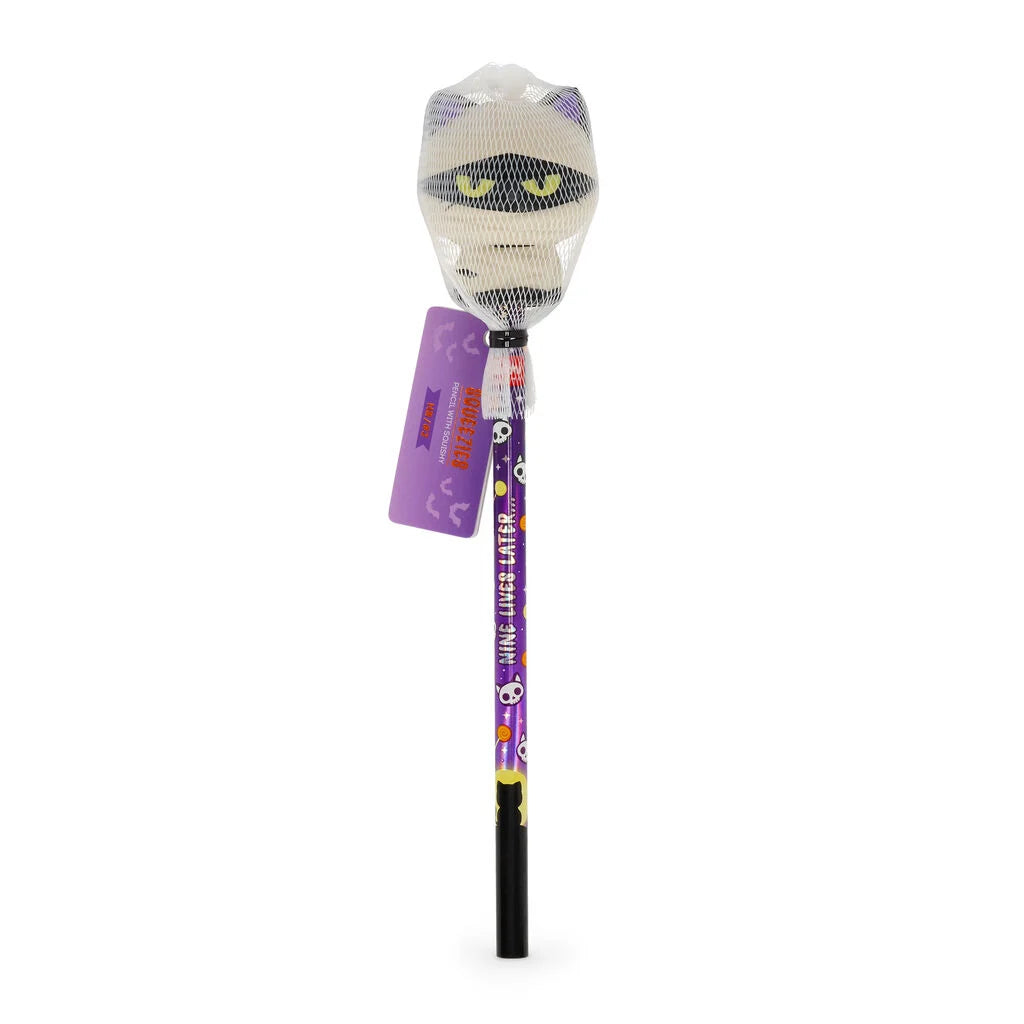 Legami | kitty squeezies pencil with squishy