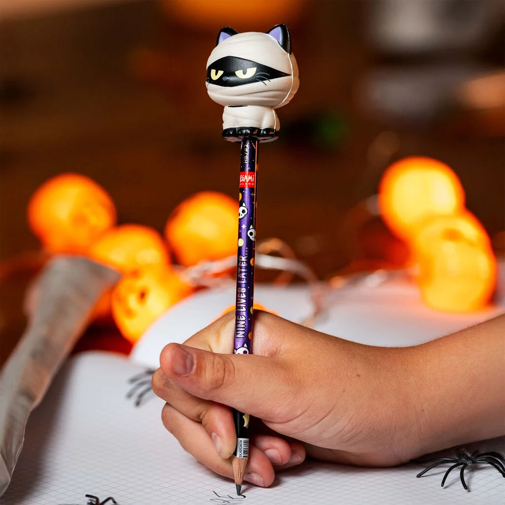 Legami | kitty squeezies pencil with squishy