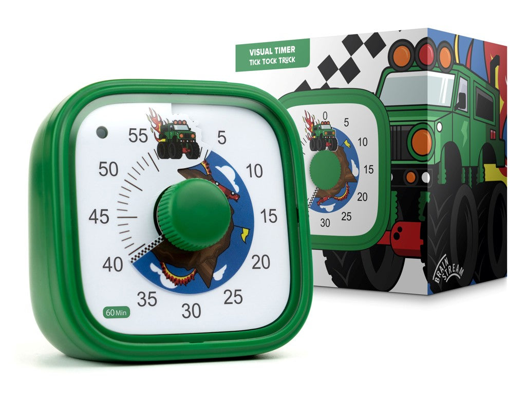 Brainstream | visual timer tick tock truck