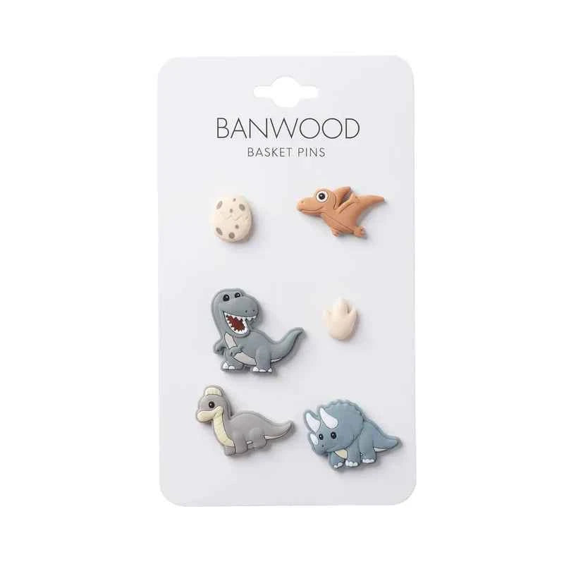 Banwood | BASKET PIN BANWOOD - DINOSAURS