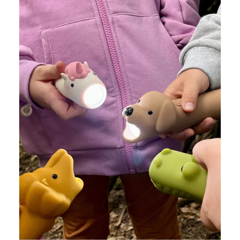 Little L |  Siliconen zaklamp Hond