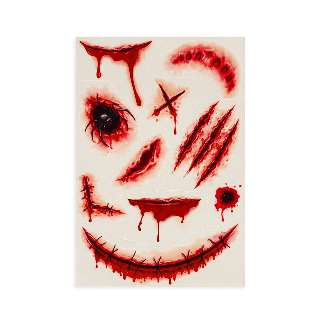 Legami | tijdelijk tattoo halloween scar creepy